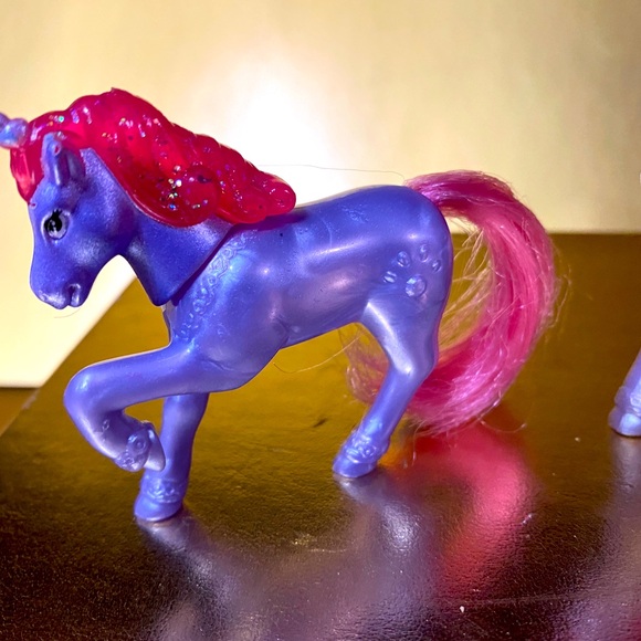 LITTLEST PET SHOP 90’s MCDONALD’S TOYS PONY UNICORN ACTION FGURE BUNDLE OF 3 - Picture 3 of 10